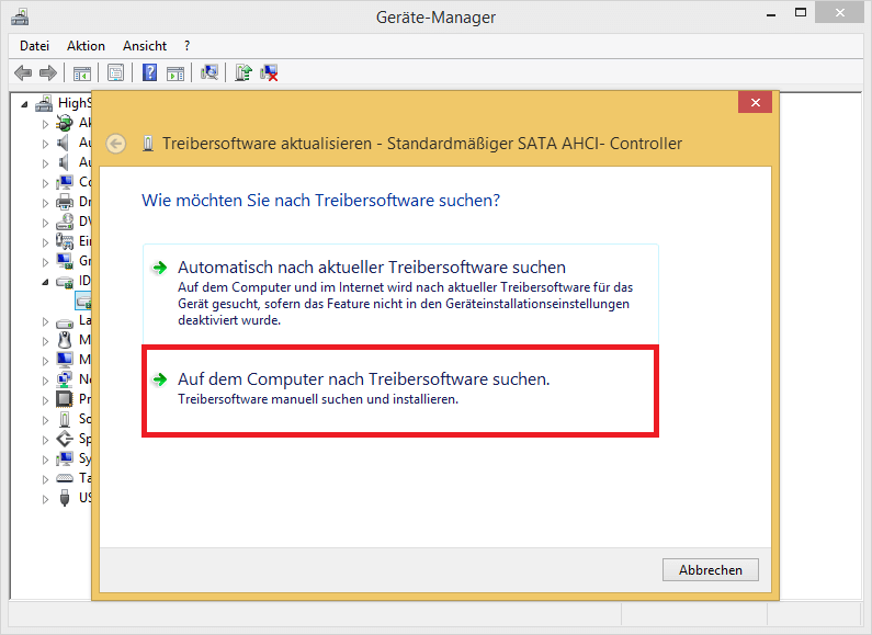 Windows-Assistent zur Treiber-Aktualisierung