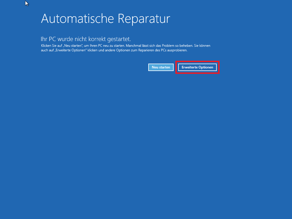 Windows Reparatur