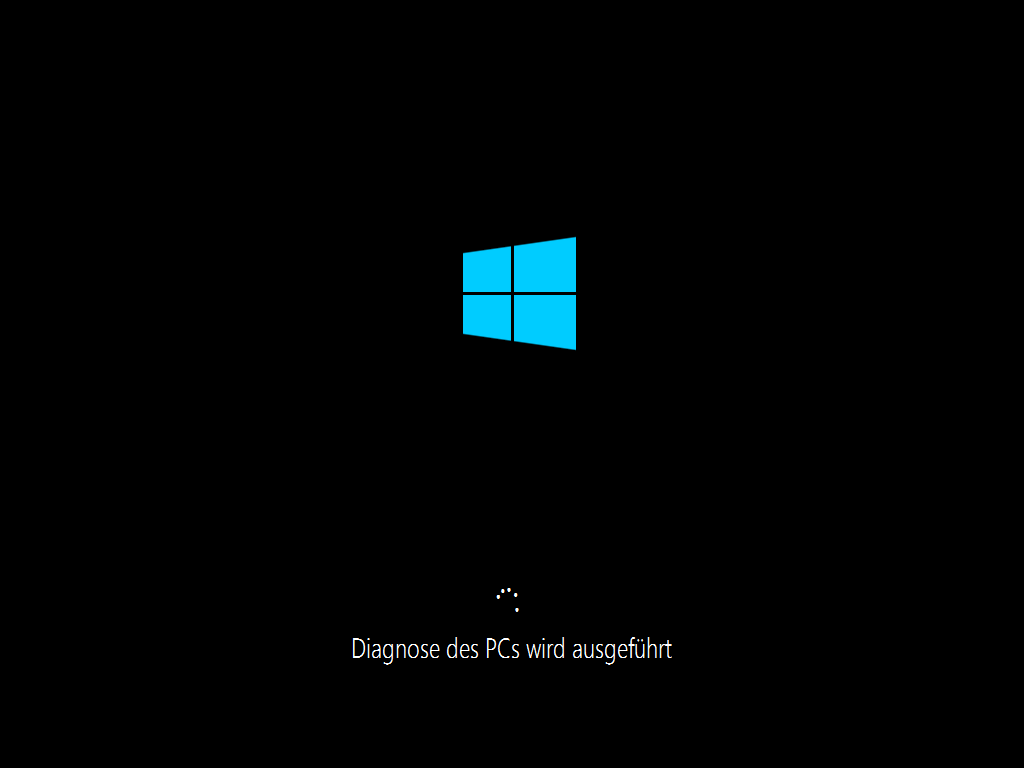 Windows Boot im Diagnosemodus